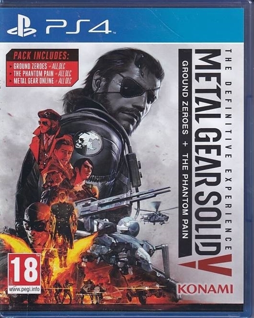 Metal Gear Solid V The Definitive Experience - PS4 (A Grade) (Genbrug)